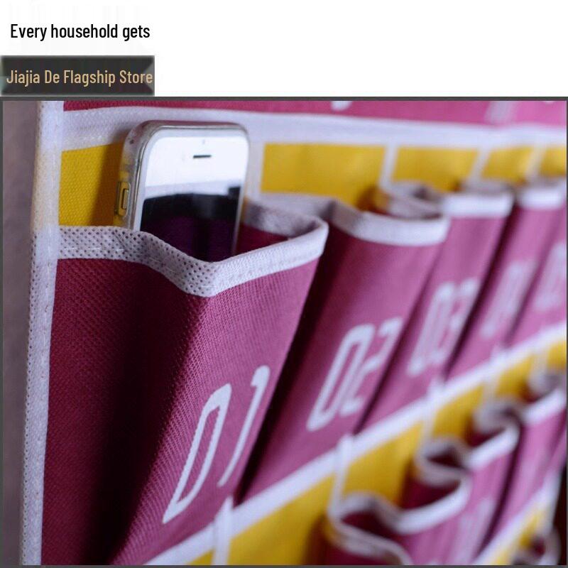 Classroom Wall Phone Storage Bag for Students