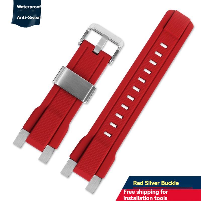 mtg-b2000Resin Silicone Strap for Casio G-SHOCK MTG-B2000 Phoenix Series, Men's Shockproof Watch Band Replacement Accessories
