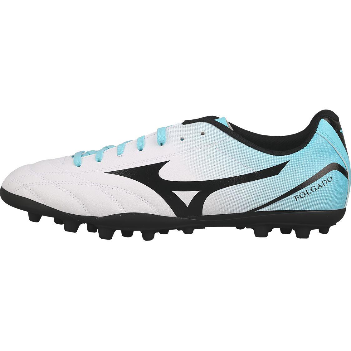 Mizuno Folgado AS Wide Men AG Soccer Shoes White Blue P1GA229425 42
