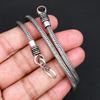 Vintage Design Handmade 5 Mm Snake Chain Necklace 925 Sterling Silver Plated Jewelry