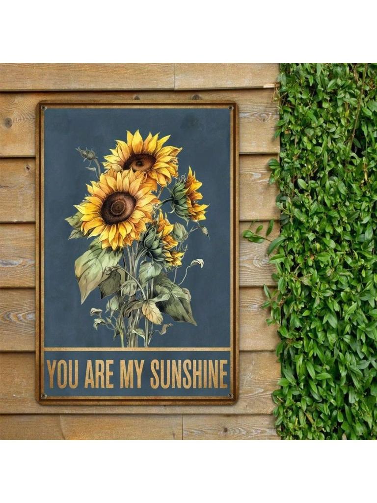 Vintage Metal Wall Art Decor Sign