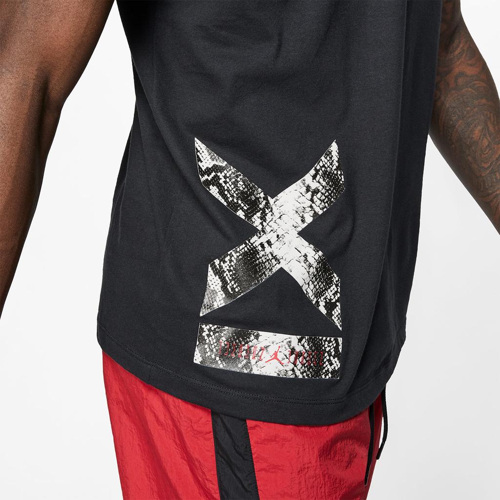 Jordan Short Sleeve Crew Neck T-Shirt Men Tops Black CK0888-010