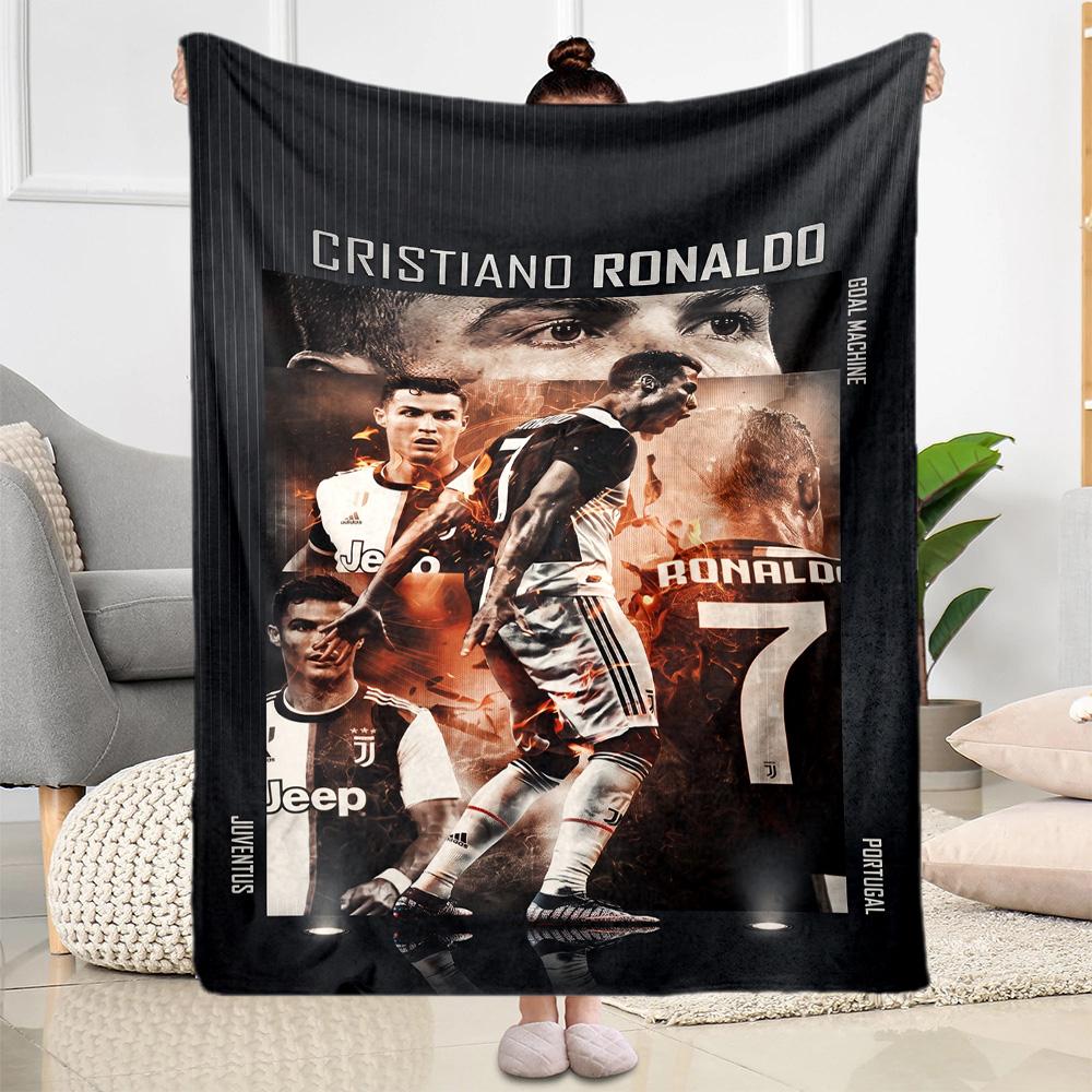 Cristiano Ronaldo Manchester Blanket Ultra-Soft Great for Office Chair Chair Livingroom for All Seasons Modern