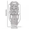 Bike Water Bottle Holder Sturdy Easy To Install Replacement Accessory Water Bottle Bike Mount for Mountain Road Bikes