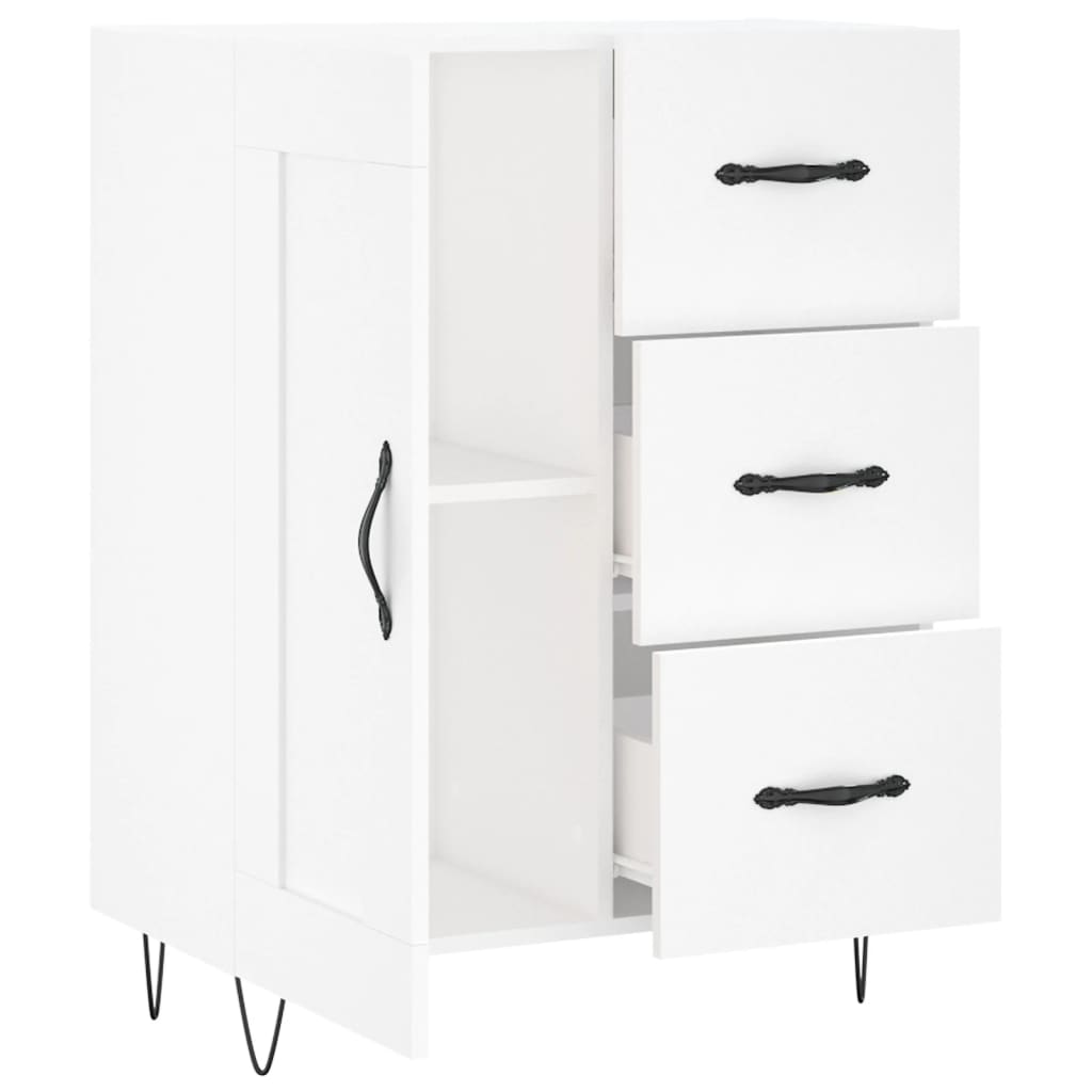vidaXL Sideboard Weiß 69,5x34x90 cm Holzwerkstoff