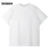 Mark Fairwhale Men's Embossed Print Round Neck Short Sleeve T-shirt