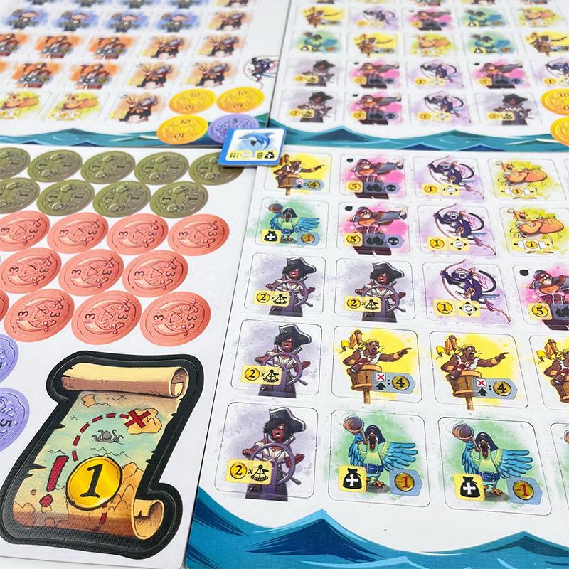 Captain Flip Board Game - Fast-Paced Family Card Game for 2-6 Players - Strategic Tabletop Party Game Fun for All Ages