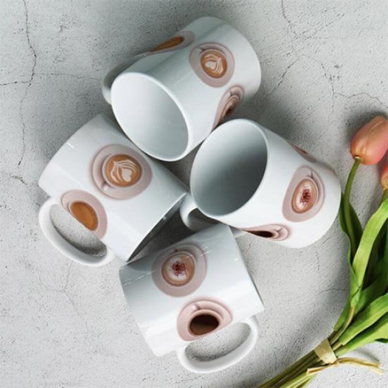 bh228-Design Mug 4p-My favorite coffee is