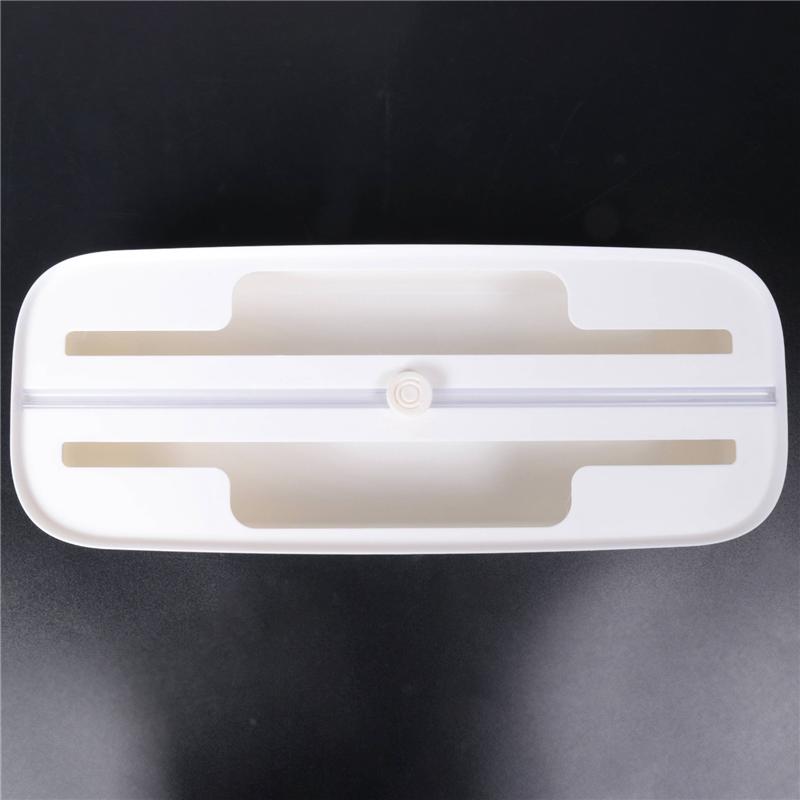 AD23-Drawer Food Wrap Dispenser, Foil, Plastic And Wax Paper Organizer For Kitchen Organization Durable Easy Install