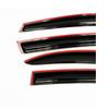 4 Pcs of the Latest Model Car Window Sunshade for Civic 2006-2011, Window Visor Rain Guards Window Visors Window Rain Guards