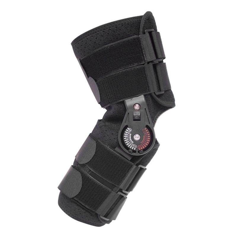 Satın alın Sports Knee Brace Dial Adjustable Angle Ligament Protection Knee Joint Protector Skin