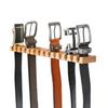 Belt Hanger For Closet Wooden Belts Organizer Belt Rack With 360 Rotation Swivel Hook Tie Display For Closet Door Wall New