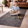 [5] Carpet for Home Kitchen PVC Kitchen Runner 80x220cm Allvo D7621
