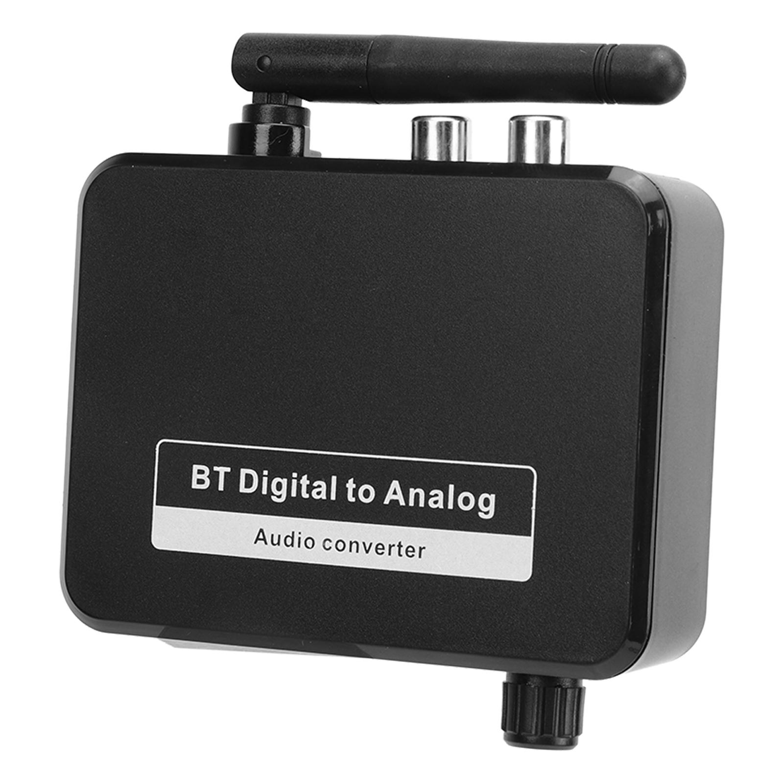 

Цифро-аналоговый аудиопреобразователь Bluetooth 5.1 RCA цифро-аналоговый приемник-преобразователь для PS3