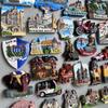 Fridge Magnets Bahamas Ibiza  Spain Tallinn Sarlat France Budapest COMO Denmark San Marino London Thailand Romania Russia India