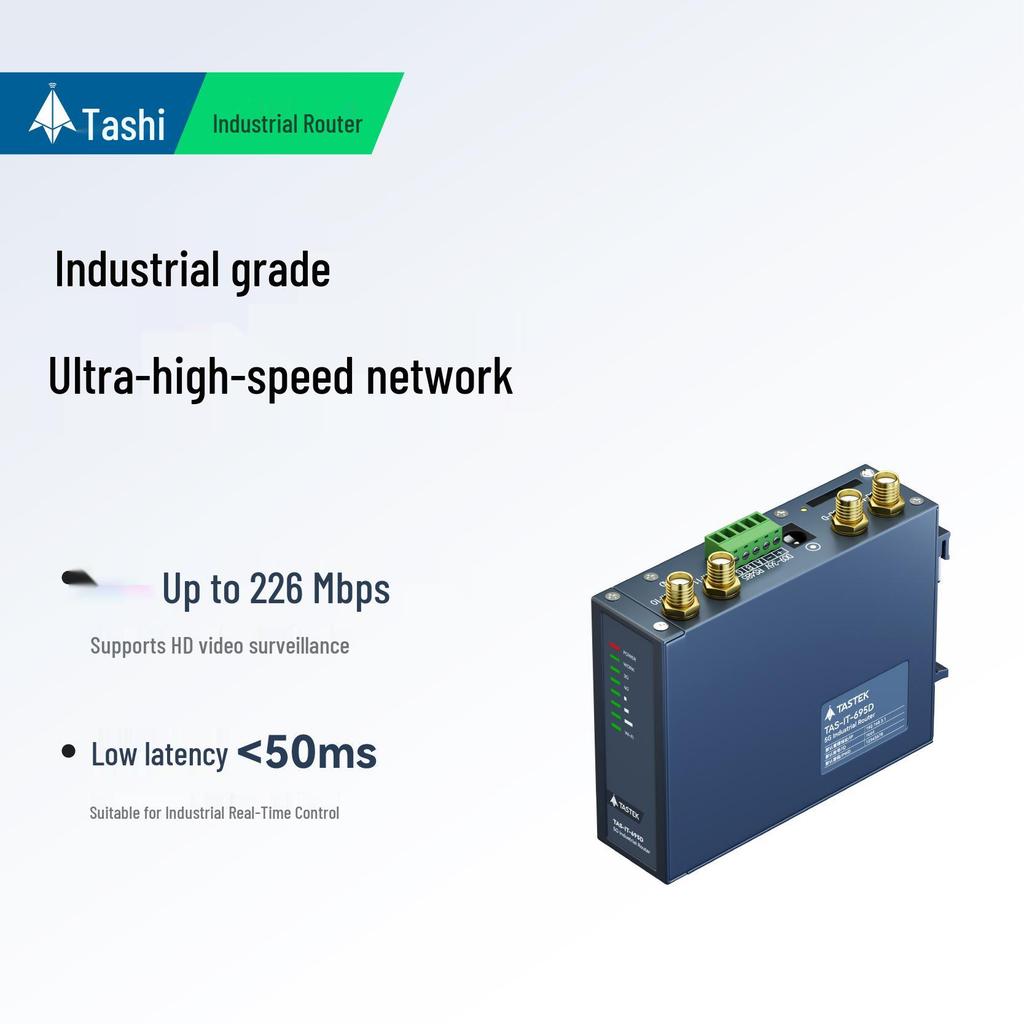 Industrial 5G Multi-Port Router with Full Network Support & WiFi CPE Phone Slot