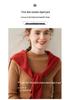 Women's Ribbed Cashmere Half-High Neck Sweater, Slimming Pullover, Long Sleeve Base Layer, Warm Knit Underlayer.