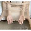 1D Thin Sexy Tights For Women Hollow Out Waist Transparent Pantyhose Female Super Elasticity Solid Color Seamless Long Stockings
