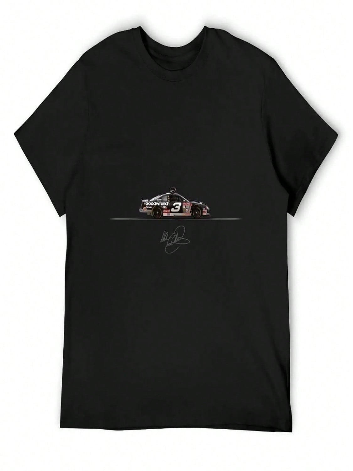 Earnhardt T-Shirt Vintage Anime Shirt Plain Anime Figures Fitted T Shirts For unisex S разноцветный