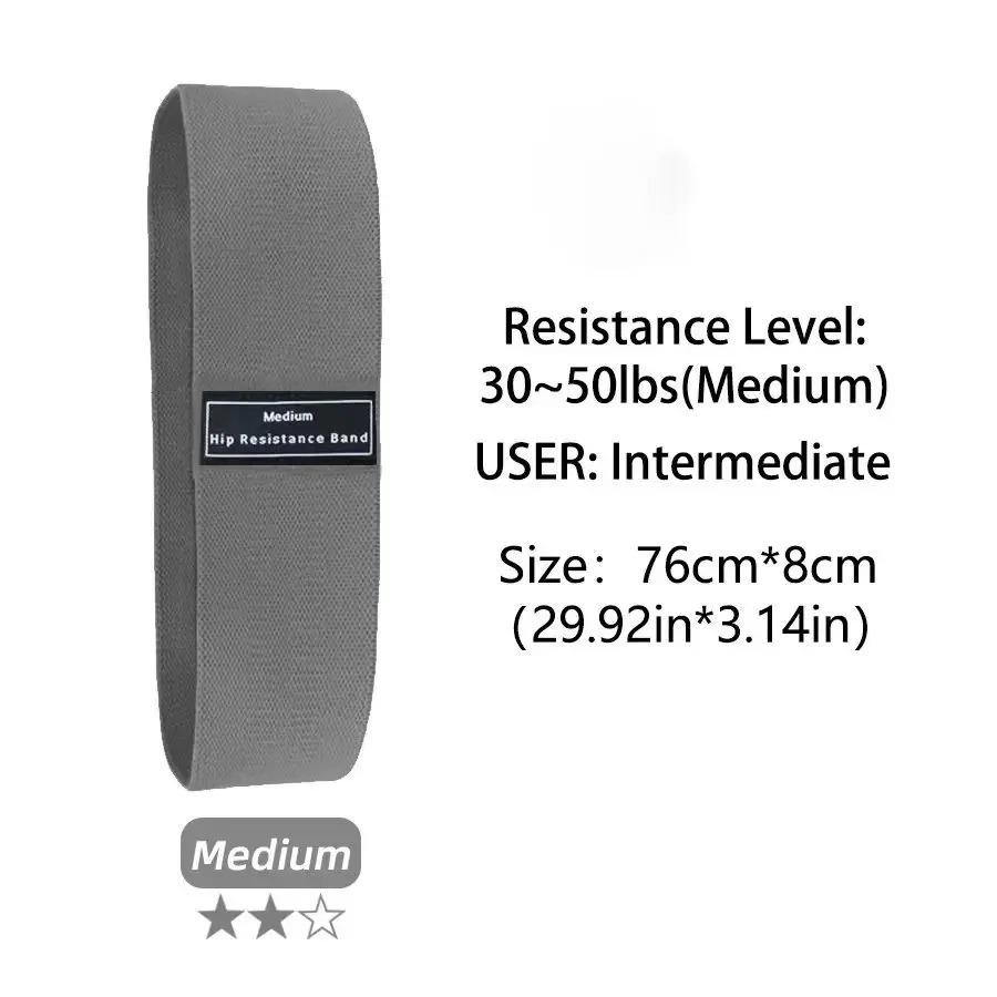 

Elastic Fabric Resistance Bands For Glutes And Thighs Perfect For Squats Hip And Booty Workouts Yoga And Gym Fitness