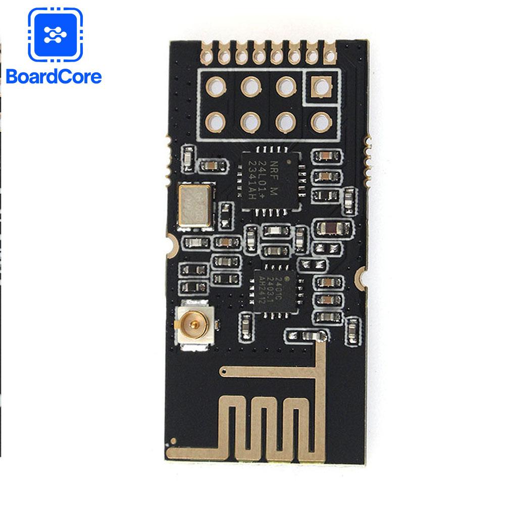 GT-24 Wireless Module Data Transmission Wireless Receiving + Transmitting Module 2.4G NRF24L01+PA+LNA 1100 Meters Long Distance