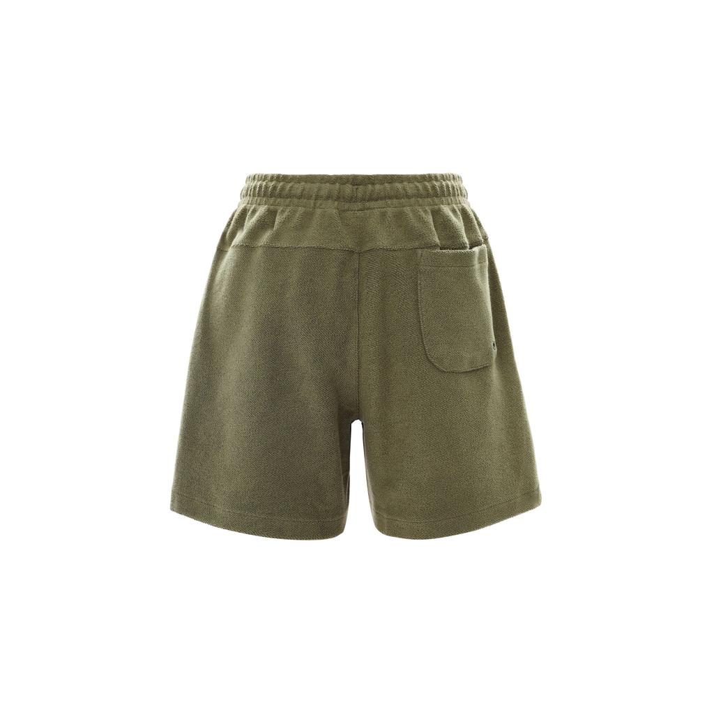 Nike French Terry Casual Shorts Men Bottoms Olive-Green DQ4596-222