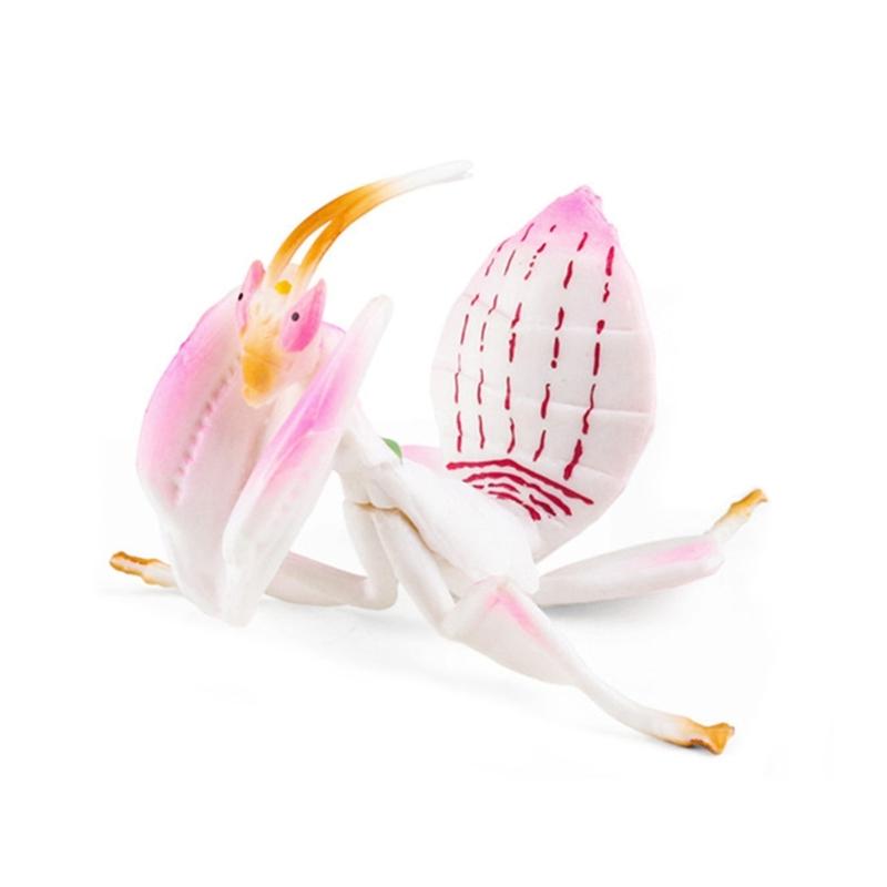 Simulation Insect Small Animal Toy Mosquitoes OrchidsMantis SpadeBeetle Simulation Animal Model Home Garden Ornaments