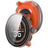 PC+Tempered Protective Case Anti-Scratch Full Coverage Screen Cover Bumper Protector Shell for Suunto Run