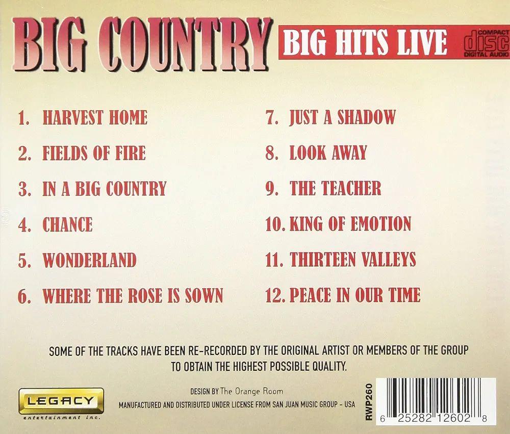 [USED] Big Country Big Hits Live