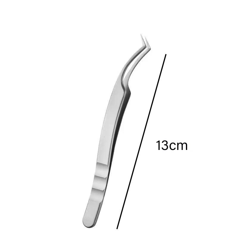 High Precision Eyelash Tweezers Beauty Eyelash Professional Grafting Eyelash High-Precision Flowering Tweezers