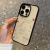 Line Dog Is Suitable for Apple 16promax All-inclusive Anti-drop Mobile Phone Case 16 Simple iPhone15 Protection 14