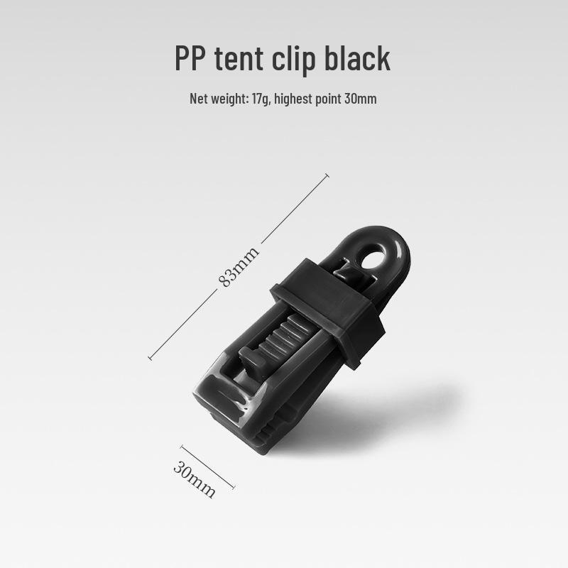 Windproof Barbed Tent Clip for Outdoor Camping Awnings Single Unit
