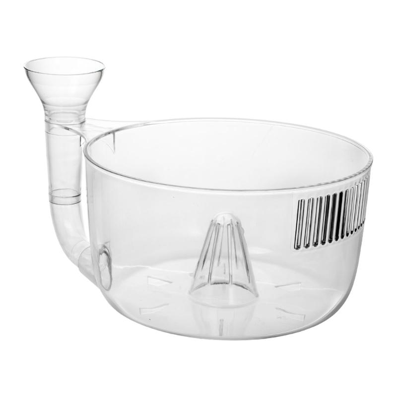 

Clear Kitchen Sink Strainer Basket With Constructed In Filter Net For Efficient Cleaning And Space Saving 1