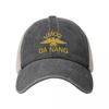 Magnum PI VM02 Da Nang Denim Baseball Cap Gold Running Hippie Breathable Trucker Hat FeUnisex Unisex Fashion Print Baseball Caps