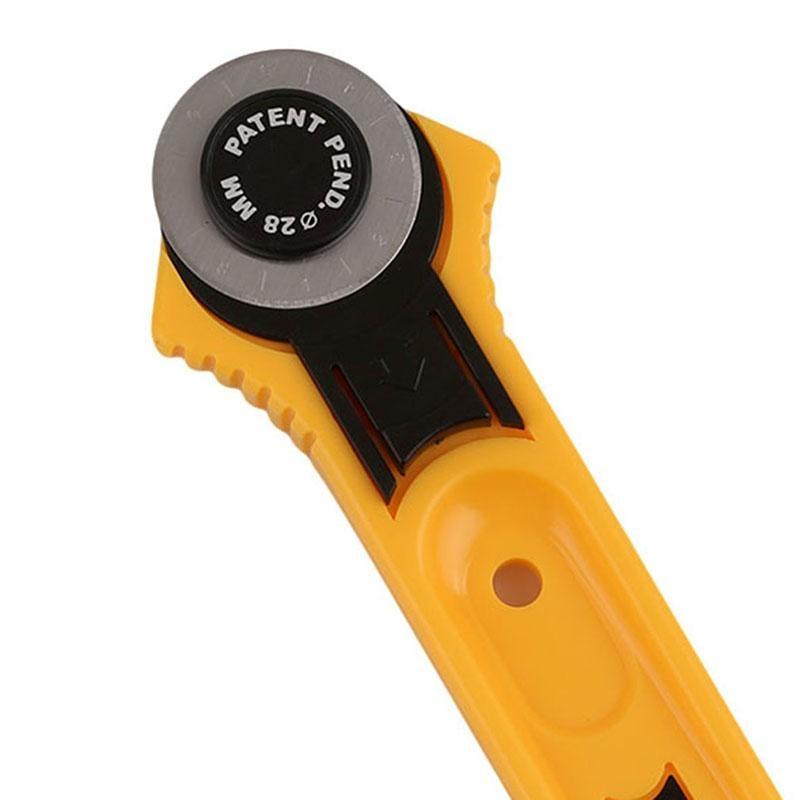 Yellow Cutting Tool Cloth Knife Round Hob Cutting Round Knife Sewing Tool