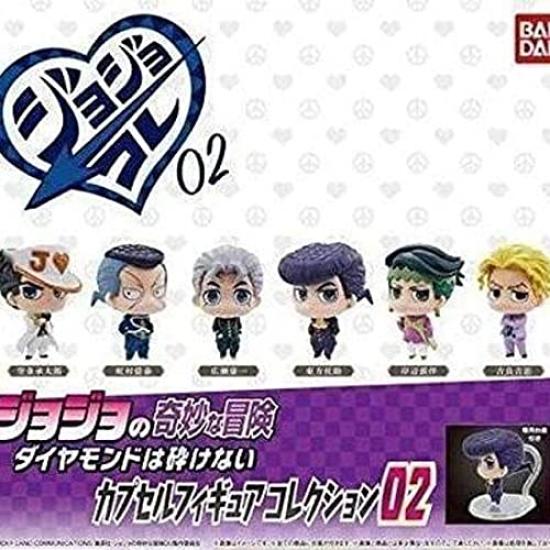 

Comp JoJo Collection 02 Bizarre Adventure All 6 Types Capsule Figure JoJo s