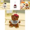 Charmantes Original Teddybär Plüsch Schlüsselanhänger Mit Weichem Material Und Einzigartigem Design