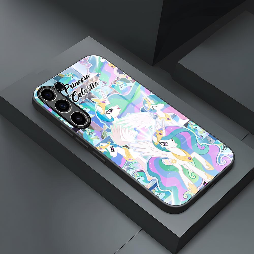 My Cartoon Little P-Ponys Phone Case For S25 Ultra Samsung S26 S23 S24 Fe S22 S20 S21 Plus A54 A34 A53 A16 Glass Cover
