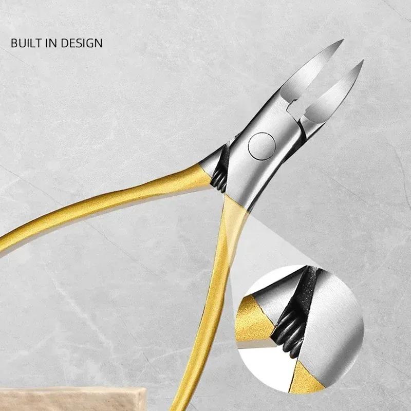 Paronychia Improved Stainless Steel Nail Clippers Trimmer Ingrown Pedicure Care Professional Cutter Nipper Tools Feet Toenail