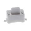 10Pcs Two Pin Patches Button Switches Tact Switches Push Button Replacement Self Resetting Type Microswitch White Button