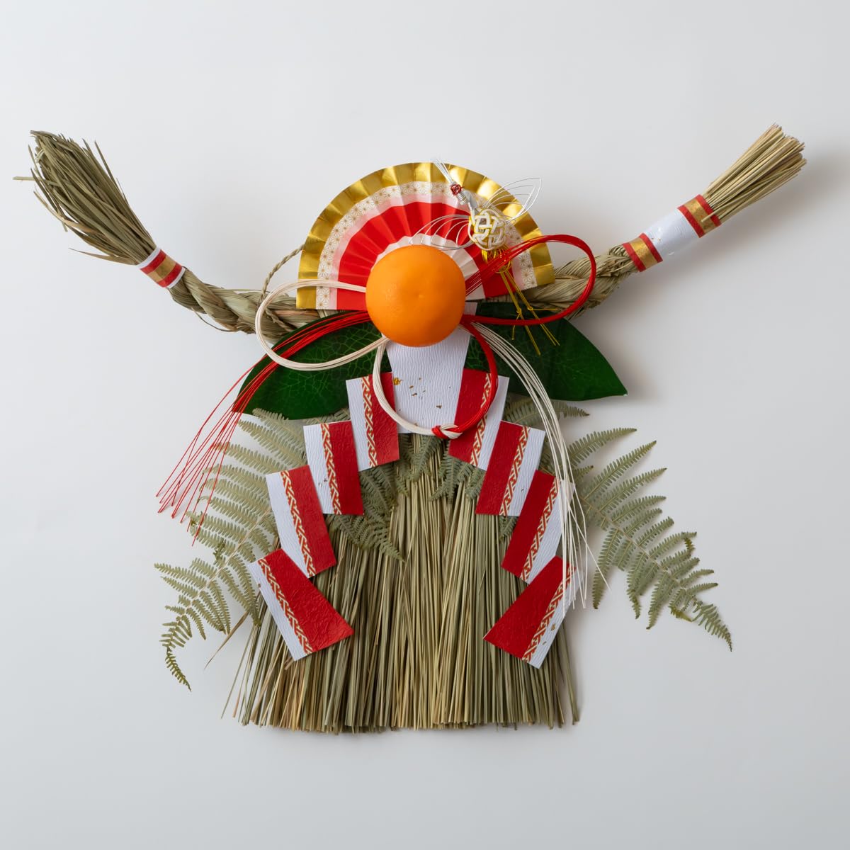 

Hideshime Shimenawa New Year s Decoration, Shimekazari, Local Entrance Decoration [Kansai] Kansai Shimekazari Gombo (Large) 60cm OS-M01