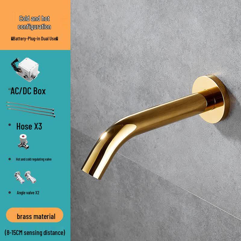 TLXT Automatic Wall-Mounted Basin Faucet