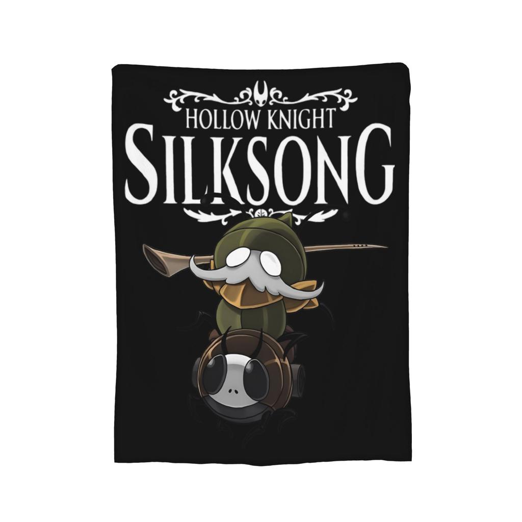 Hollow Knight Silksong Hornet Blanket Fleece Printed   Multifunction Super Soft Throw Blanket for Bed Car Bedspread