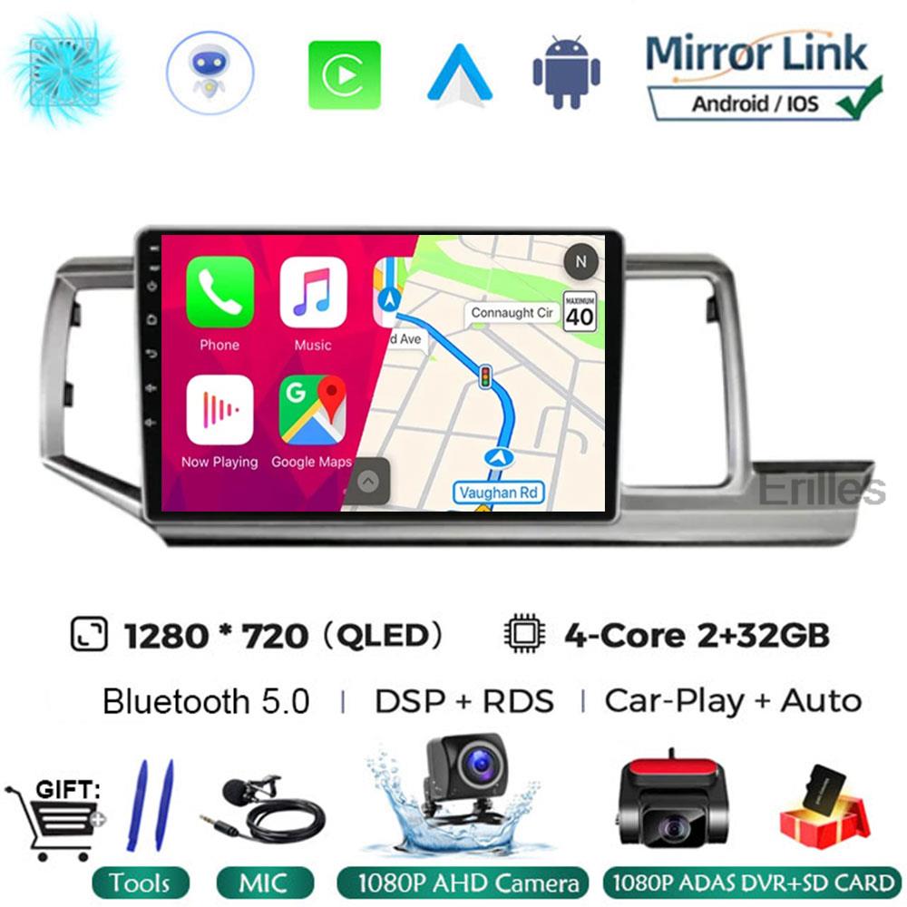 Android 14 Navigation NO 2DIN Carplay Auto Head Unit Screen For Honda Stepwgn 2009 - 2015 Radio Stereo Multimedia Car Player GPS