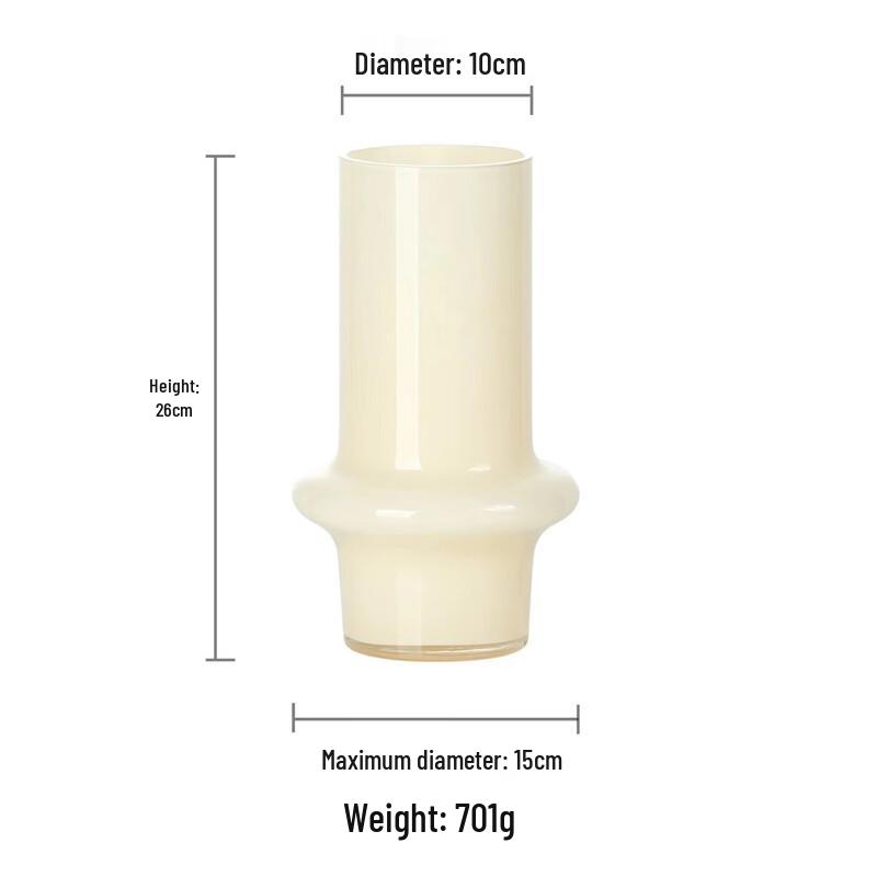 Modern Glass Decorative Vase