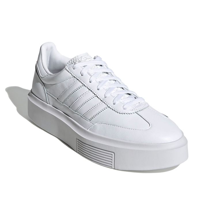 Adidas Originals Super Sleek 72 Syntetická kůže Protiskluzové Odolné Nízké Skate Boty Dámské Tenisky Bílé EF5014