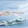 Cute Large Capacity Press Correction Strip Pet Film Tape Rectractable Click Correction Band Replaceable Core Correction Tape