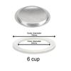 1 set Guarnizione in Gomma Siliconica Resistente alle Alte Temperature per Caffettiera Moka Macchina da Caffè Espresso da Fornello macchina per il caffè