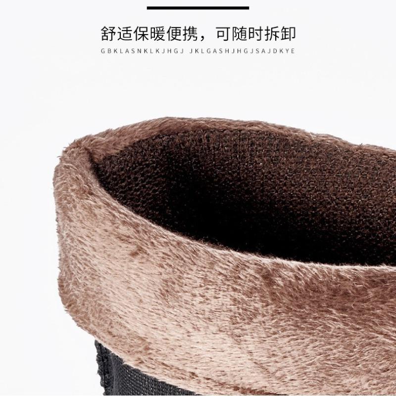 Зимние дождевые ботинки флисовая внутренняя подкладка теплая внутренняя вставка утолщенные с высоким голенищем флисовый чехол высокие резиновые сапоги хлопковый чехол внутренние плюшевые носки чехол
