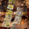 Forest Scenery Adhesive Tape: Retro Aesthetic Landscape with 6 Styles.